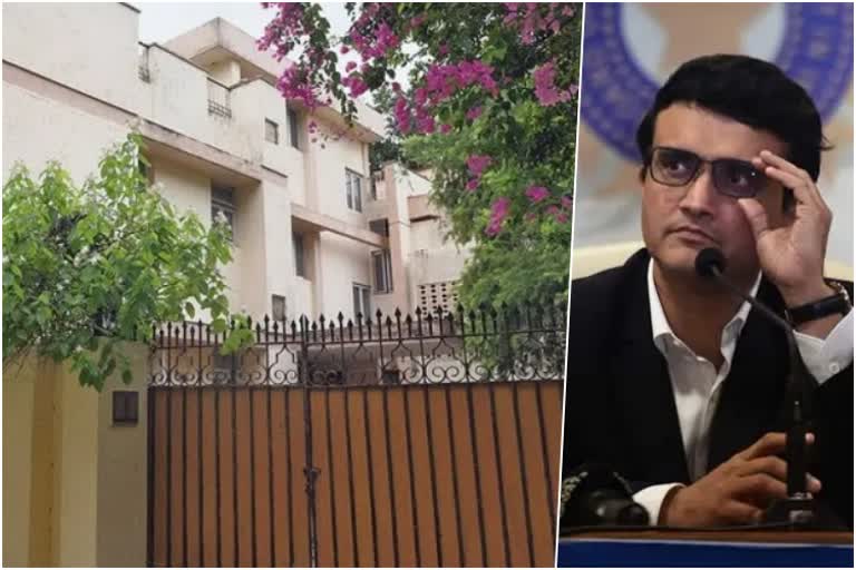 Sourav Ganguly moving to a new Bungalow