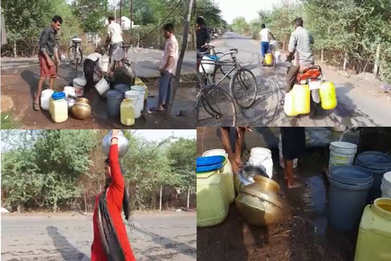 Water problem in many wards of Bilaspur
