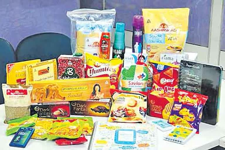 FMCG cut pack volume and weight