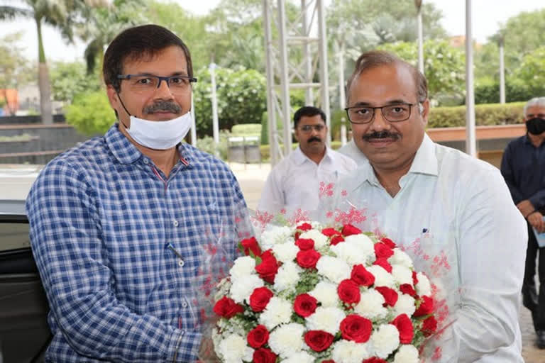 Ashwini Kumar, Gyanesh Bharti take charge as Special Officer