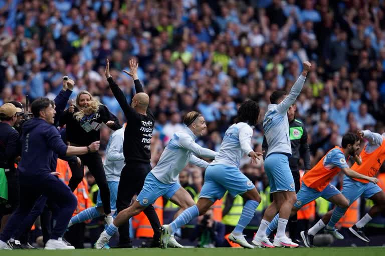 Manchester City wins Premier League title, Man City wins Premier League, Premier League results, Man City beats Aston Villa