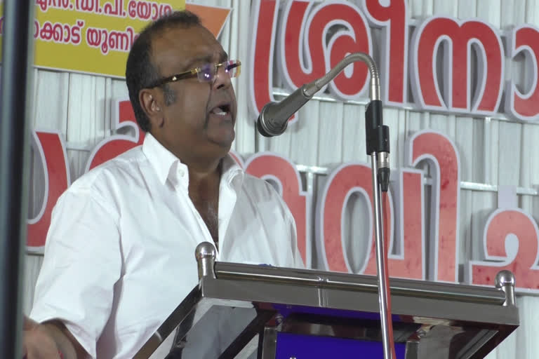 thushar vellappalli statement about gokulam gopalan  thushar vellappalli about gokulam gopalan  thushar vellappalli  gokulam gopalan  ഗോകുലം ഗോപാലനെതിരെ ആരോപണങ്ങളുമായി തുഷാര്‍ വെള്ളാപ്പള്ളി  എസ്എന്‍ഡിപി യോഗം വൈസ് പ്രസിഡന്‍റ് തുഷാര്‍ വെള്ളാപ്പള്ളി  സാമ്പത്തിക ക്രമക്കേടുകള്‍ ആരോപിച്ച തുഷാർ വെള്ളാപ്പള്ളി  എസ്എന്‍ഡിപി യോഗത്തിനെതിരേ കേസ് നടത്തി ഗോകുലം ഗോപാലൻ