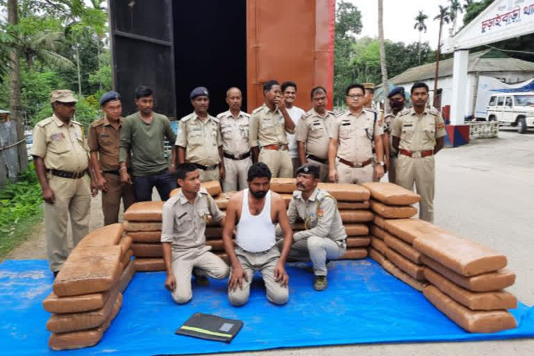 Four held with cache of contraband items from parts of Tripura