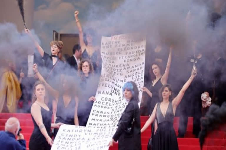 protests at cannes