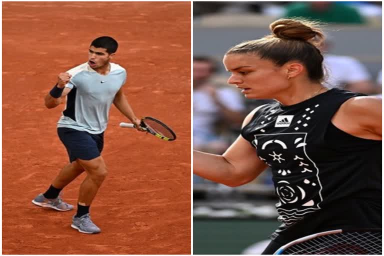 Carlos Alcaraz, Juan Ignacio Londero, French Open updates, Maria Sakkari