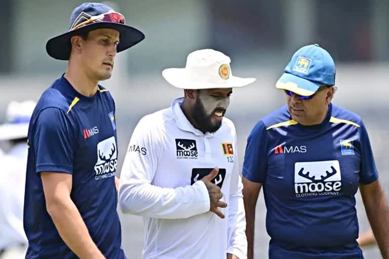 Kusal Mendis  cricket news  sports news in hindi  Sri Lankan cricketer  chest pain  test match  श्रीलंका  कुसल मेंडिस  बल्लेबाज  बांग्लादेश  सीने में दर्द  टेस्ट मैच