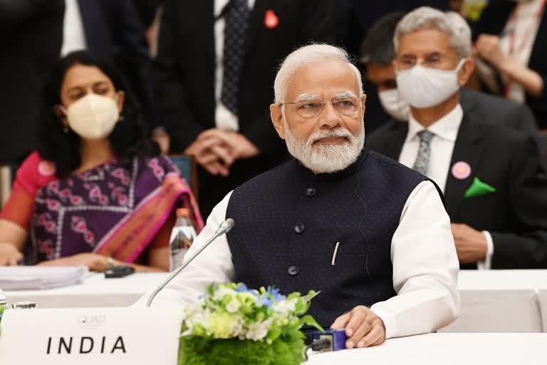 PM Narendra Modi in Quad summit in Tokyo