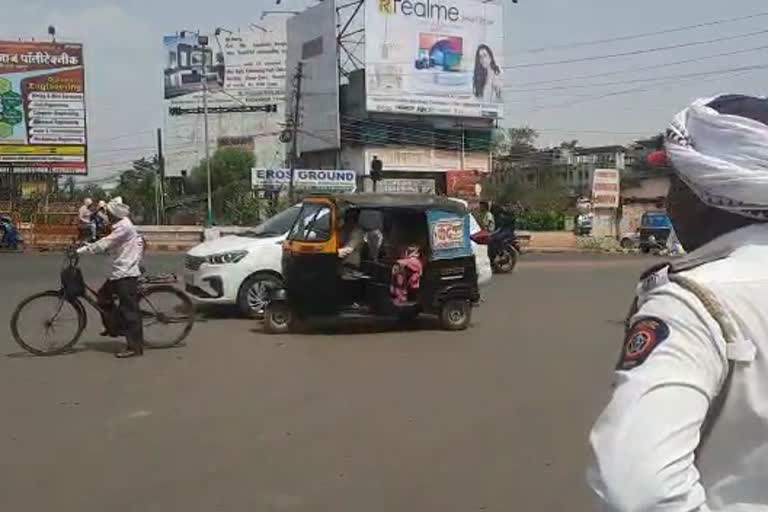 traffic signal will closed afternoon due to heat wave in chandrapur