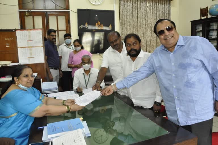 Sharavana filed nomination as jds candidate