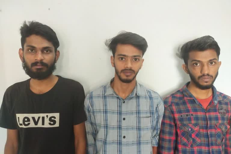 Rajakadu police nab three youths with MDMA a deadly drug  എം ഡി എം എയുമായി യുവാക്കള്‍ അറസ്റ്റില്‍  രാജാക്കാട് യുവാക്കള്‍ അറസ്റ്റില്‍  അന്വേഷണം ഊര്‍ജിതമാക്കി പൊലീസ്  എം ഡി എം എയുമായി മൂന്ന് യുവാക്കള്‍ രാജാക്കാട് പൊലീസിന്‍റെ പിടിയില്‍  three youths arrest