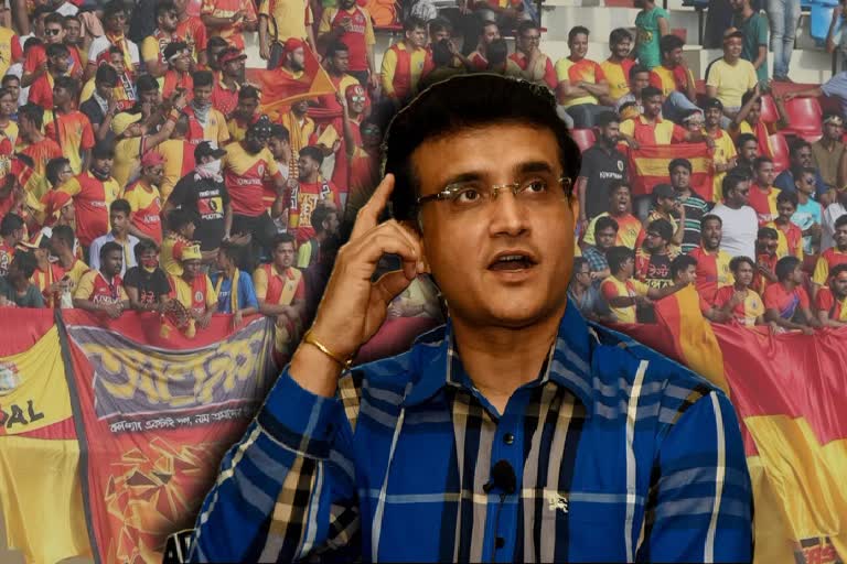 Sourav Ganguly on East bengal