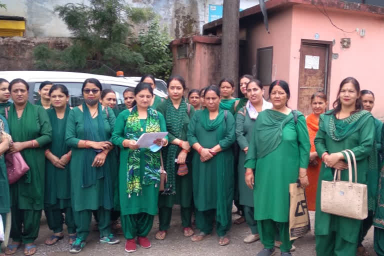 Asha workers of Dhageda block