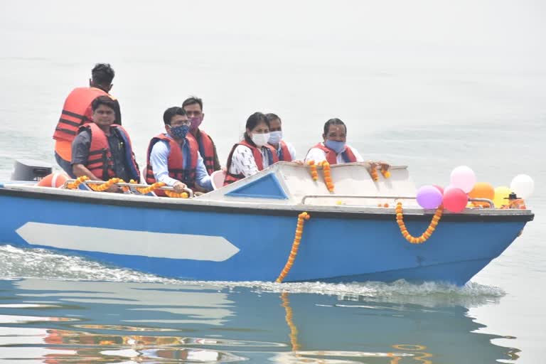 Water boat will run in Shivrinarayan Mahanadi