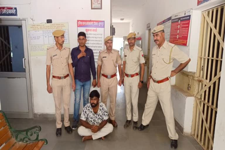 Police arrested accused thief in case of stealing jewelery