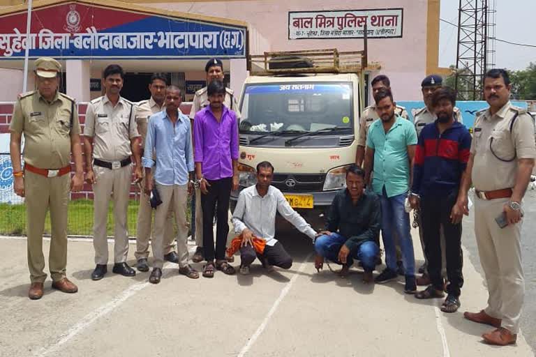 Saria thief gang busted in Balodabazar