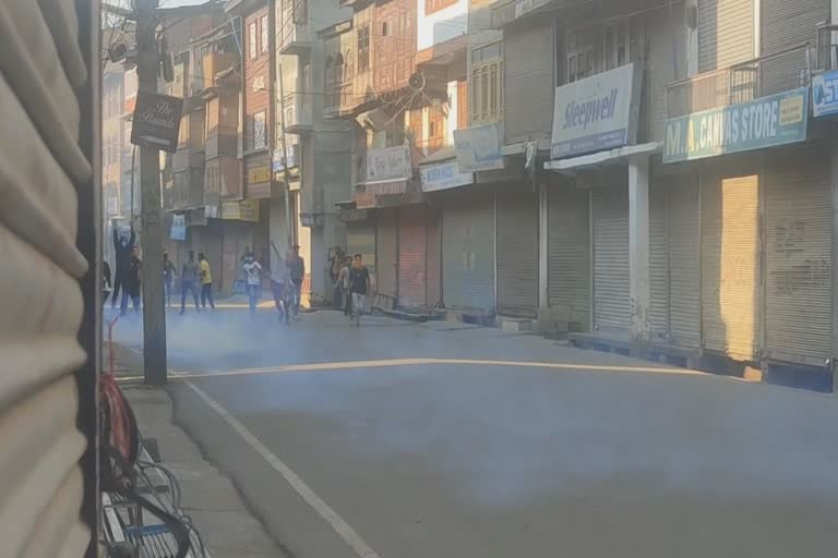 protest in Srinagar after Yasin Malik Sentence