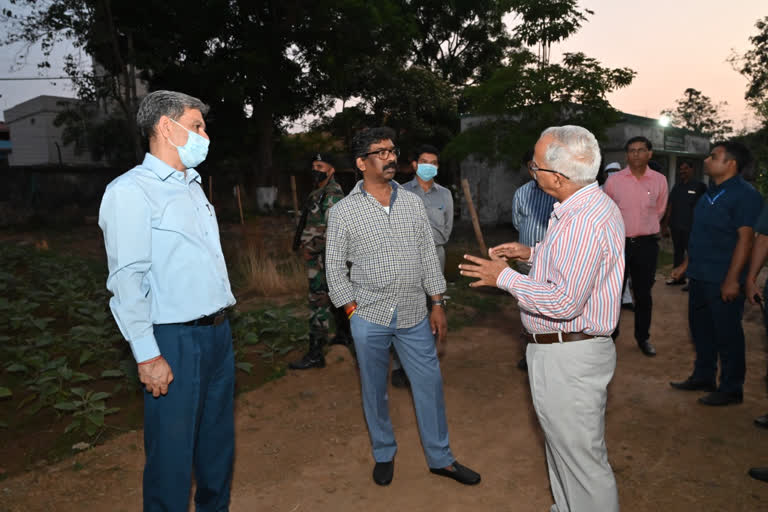 CM Hemant Soren inspected Vaccine Drug Production Laboratory