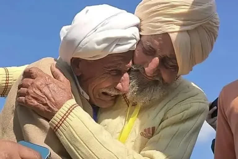 reunion of two brothers Sadiq and Habib Khan after 74 years