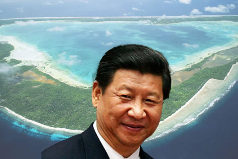 Facing an aggressive ‘Quad’ which met in Tokyo on Tuesday, China is set to unveil an ambitious plan that would economically integrate the island nations in the Pacific in Australia’s backyard, reports ETV Bharat's Sanjib Kr Baruah.