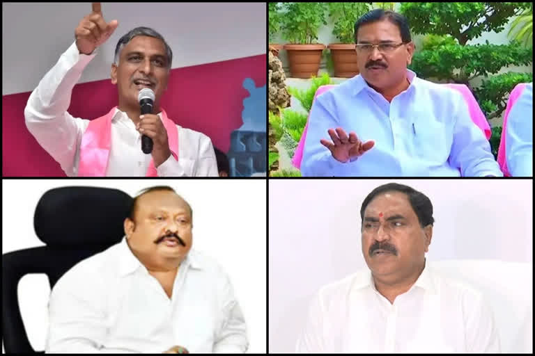 TRS Ministers Fire on modi comments