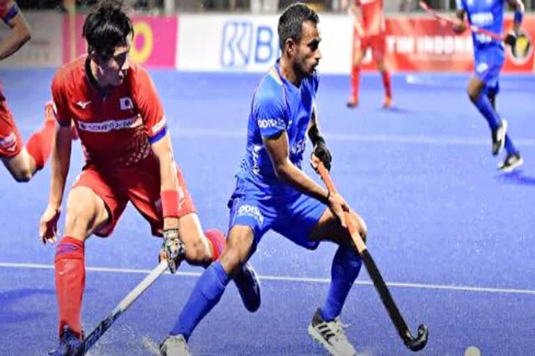 Asia Cup Hockey  India  Japan  revenge  Super Four match  hockey news  sports news in hindi  एशिया कप हॉकी  भारतीय पुरुष हॉकी टीम  जापान  जकार्ता  सुपर चार