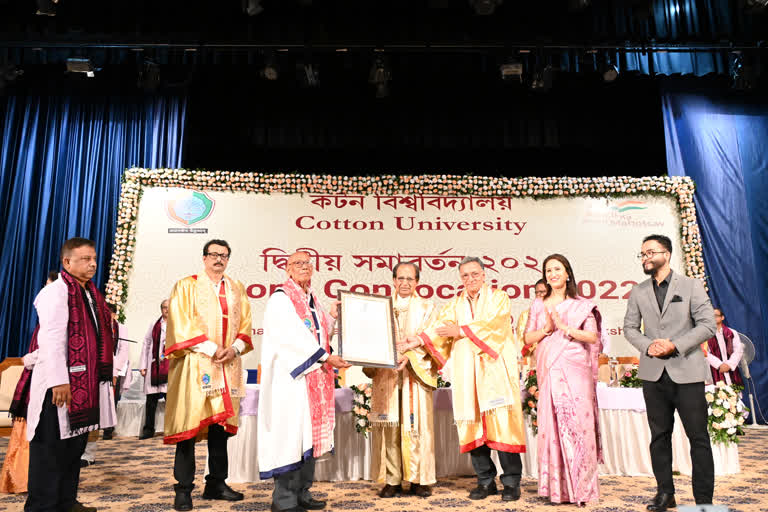 Assam governor present at Second Convocation of Cotton University