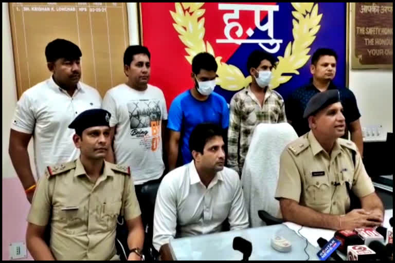 DRUG SMUGGLERS ARRESTED IN ROHTAK: