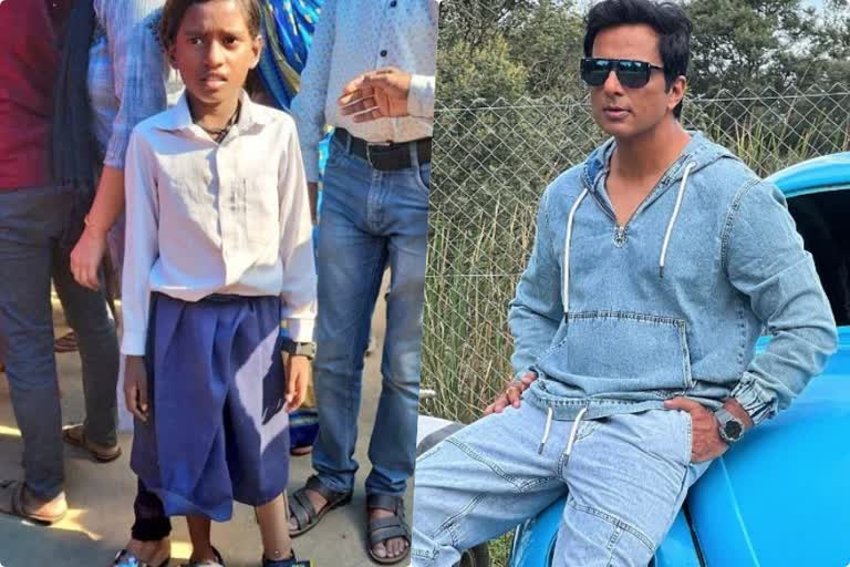 Sonu Sood Helps The Viral Bihari Girl With A Prosthetic Leg