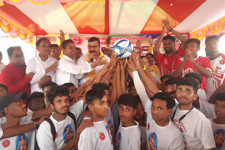 Jersey Inauguration of Matua Milan Bithi Football Club