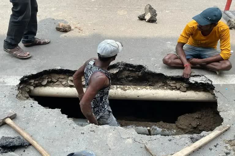 Haridwar Road Collapsed