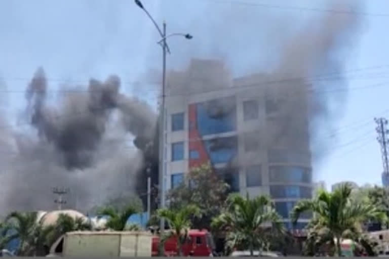 Hyderabad fire break out