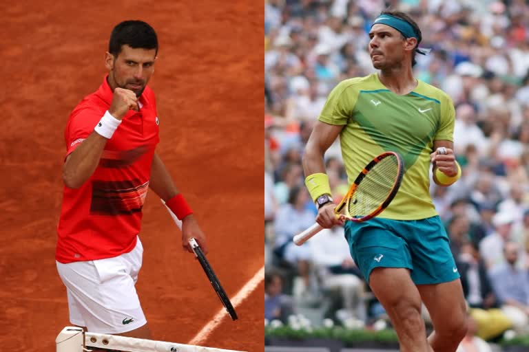 French Open  Novak Djokovic  Rafael nadal  reach last 16  tennis news  फ्रेंच ओपन  नोवाक जोकोविच  राफेल नडाल  फीलिक्स अलिसियामे  डिएगो श्वॉर्ट्जमैन