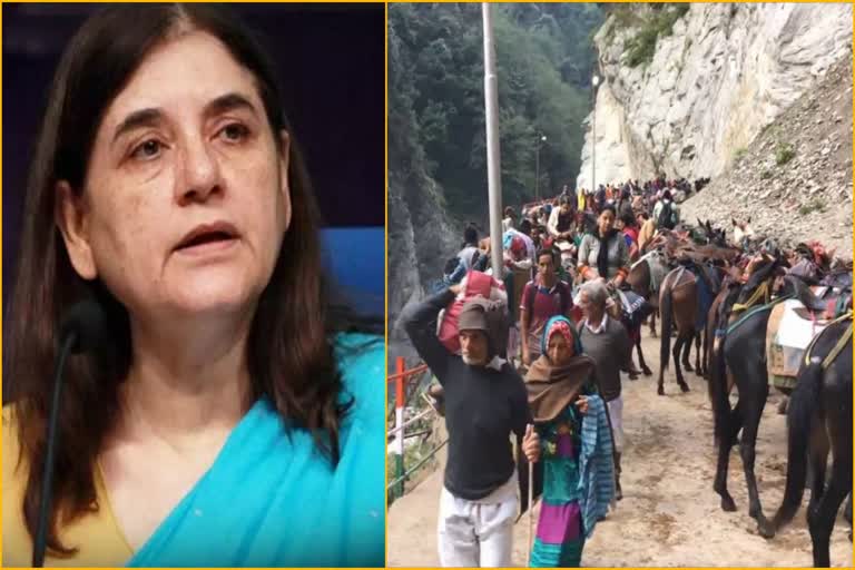 Maneka Gandhi Kedarnath