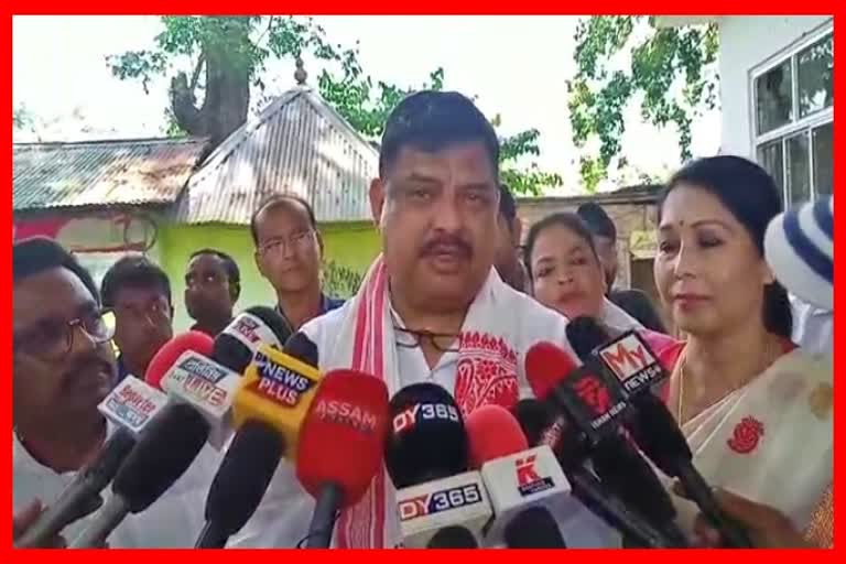 Rakibul Hussain criticize on Assam CM