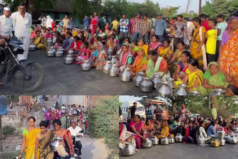 Women Protest Against Water Scarcity