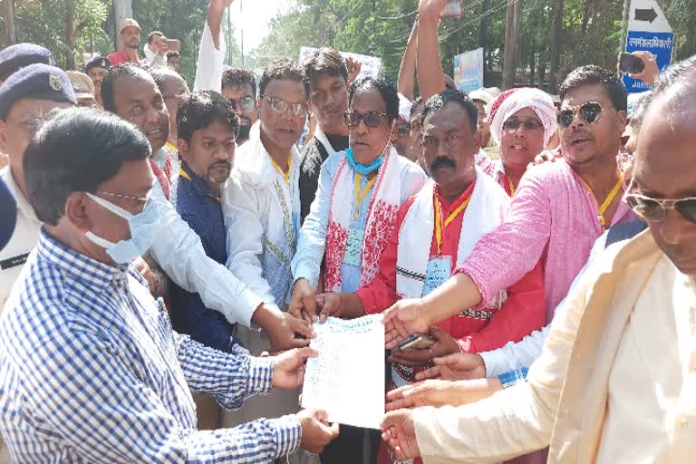 Mass rally of Christian tribal society in Jashpur