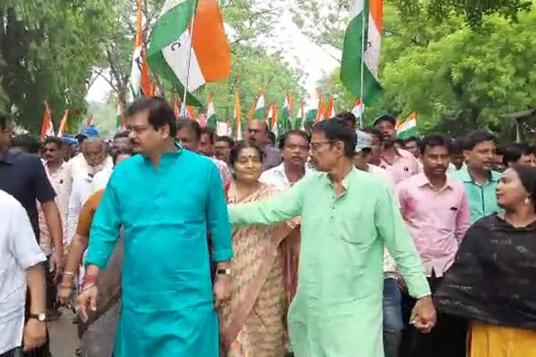 INTTUC rally at Durgapur before Mamata Banerjee visit