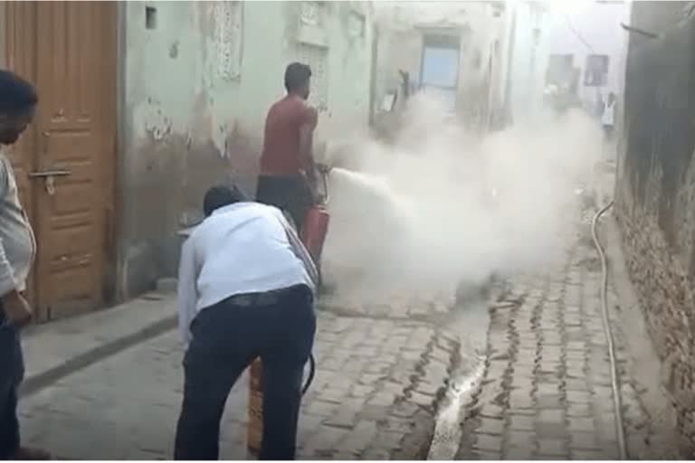 leakage in domestic gas cylinder in ajmer