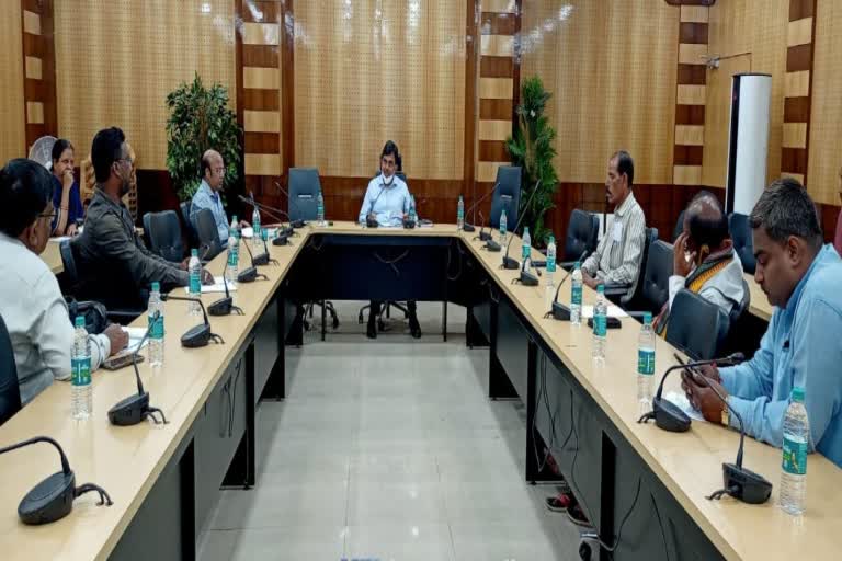 Brajarajnagar Bypoll jharsuguda-collector hold-a-meeting-with-political-party-representatives