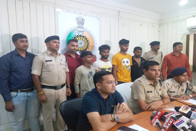 Raipur police arrested accused of robbery