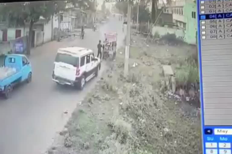 Dhanbad Road Accident Footage