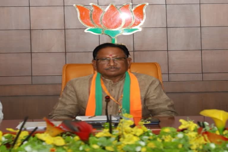 BJP state president Vishnudev Sai