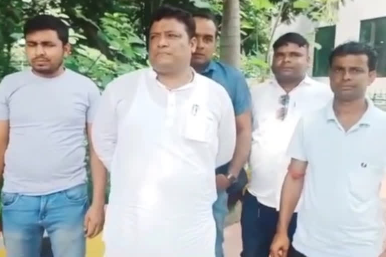 TMC Leaders at CBI office in Durgapur in Post Poll Violence case