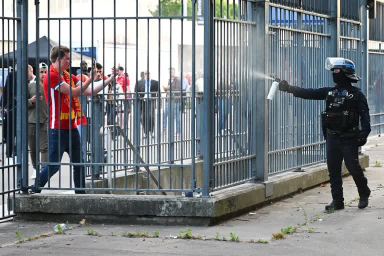 Champions League Final  French sports minister blames Liverpool fans for causing security breakdown  Liverpool  real madrid