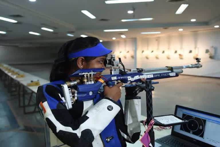 Elavenil Valarivan wins gold at ISSF World Cup, India at ISSF World Cup, Shreya Agrawal clinches gold in shooting, Indian shooting updates