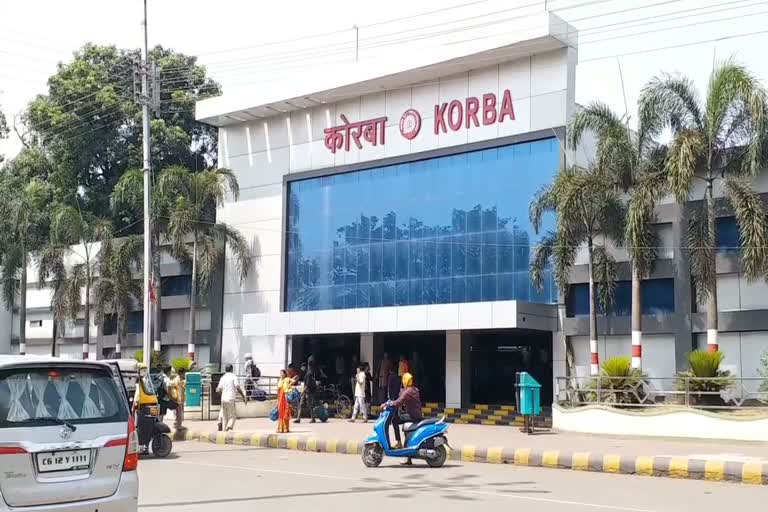 lift facility in korba railway station