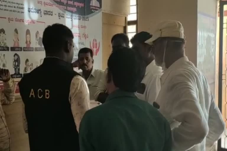 ACB attacks on Chintamani and gouribidanur Municipality