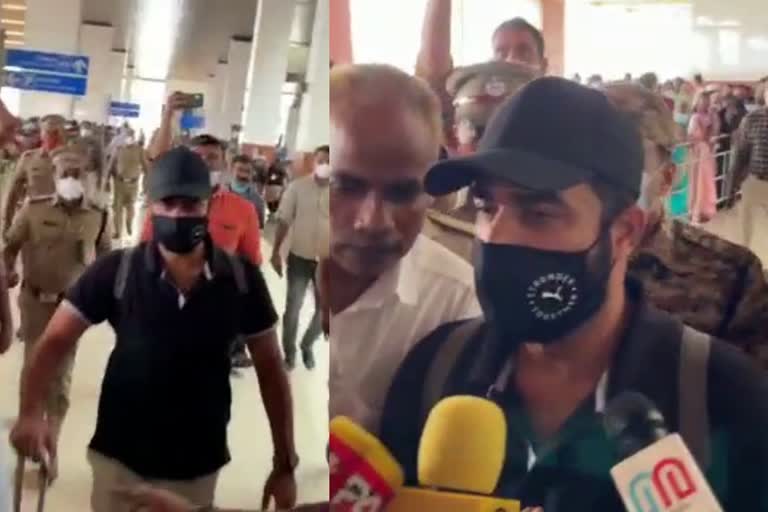 actress assault case accused actor Vijay Babu returned to Kochi  actress assault case Vijay Babu returned to Kochi  വിജയ് ബാബു കൊച്ചിയിൽ തിരിച്ചെത്തി  39 ദിവസത്തിന് ശേഷം വിജയ് ബാബു കേരളം എത്തി  യുവനടിയെ പീഡിപ്പിച്ച കേസ്  Case of molesting a young actress  വിജയ് ബാബു ബലാത്സംഗക്കേസ്  vijay babu rape case  Vijay Babu returned from georgia  വിജയ് ബാബു ജോർജിയയിൽ നിന്ന് മടങ്ങി