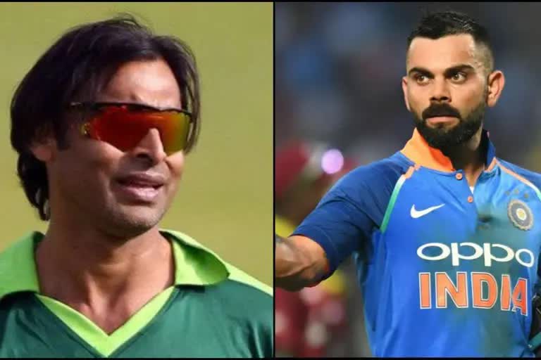 Virat kohli Greatest player of all time says Shoaib akhtar