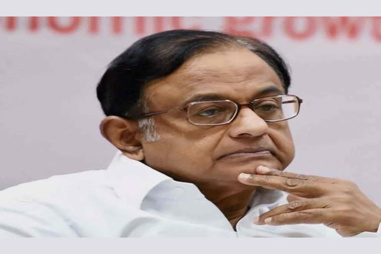 No 'recovery': Chidambaram on GDP growth rate